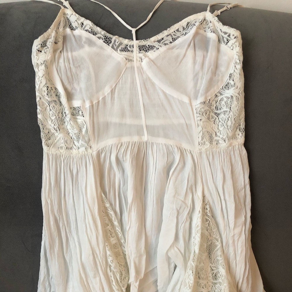Free People lace slip dress